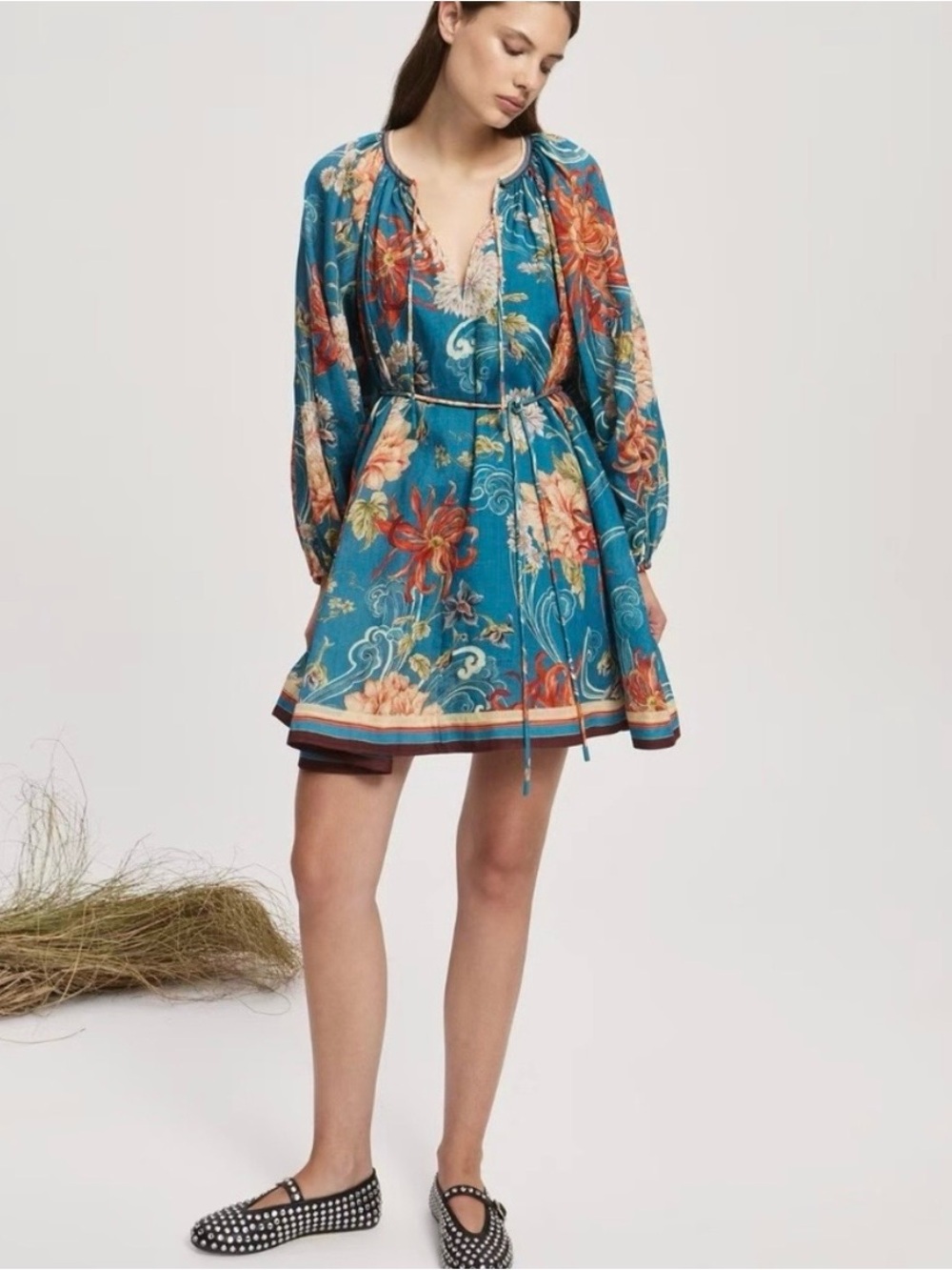 Alemais fletcher mini dress